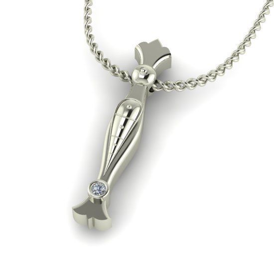 Alphabet Latin I 3D print model_26