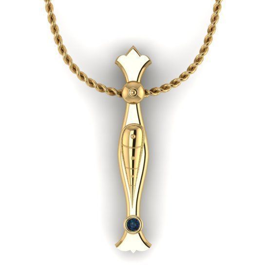 Alphabet Latin I 3D print model_19