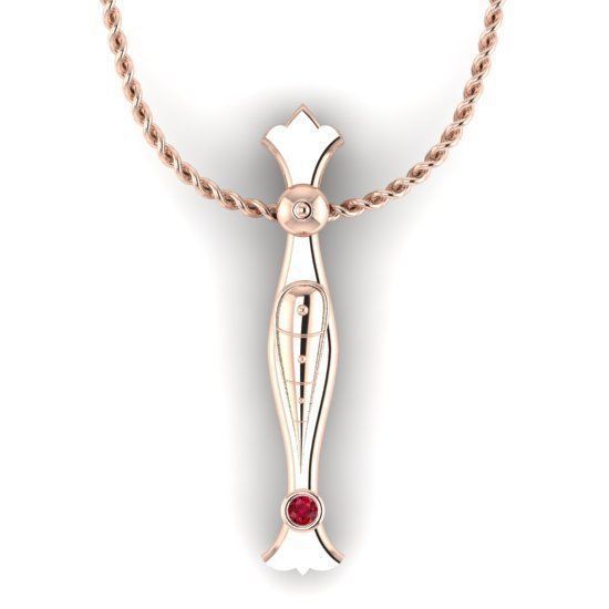 Alphabet Latin I 3D print model_15