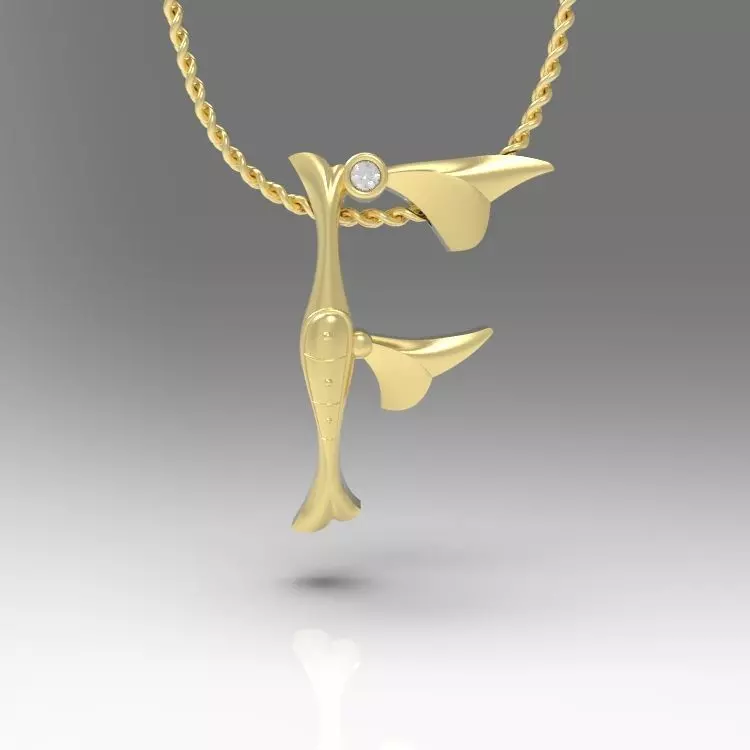 Alphabet Latin F 3D print model_0