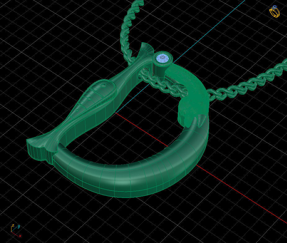 Alphabet Latin D 3D print model_1