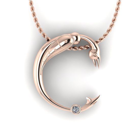 Alphabet Latin C 3D print model_14