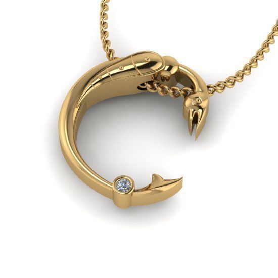 Alphabet Latin C 3D print model_29