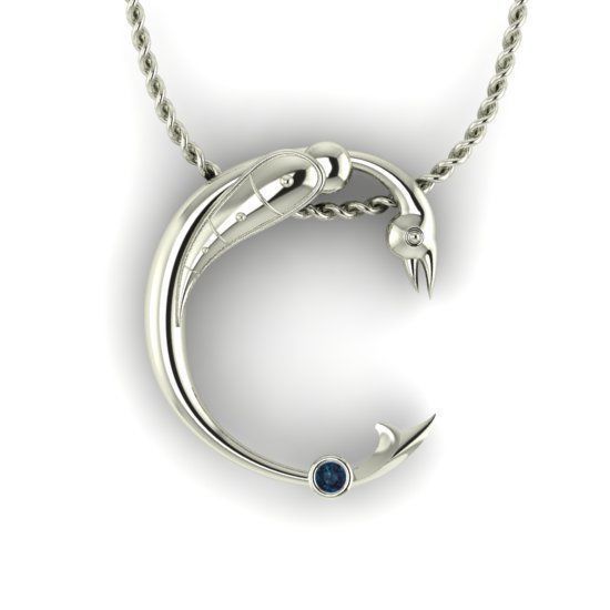 Alphabet Latin C 3D print model_16