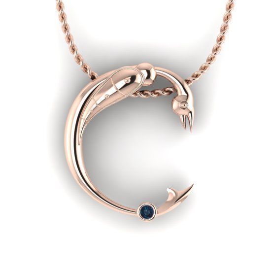 Alphabet Latin C 3D print model_13