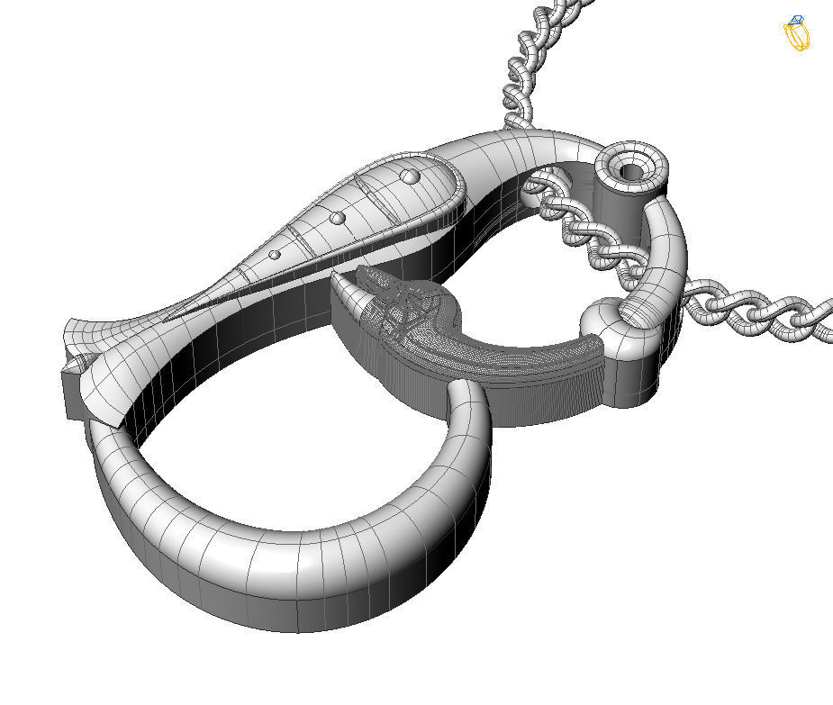 Alphabet Latin B 3D print model_2