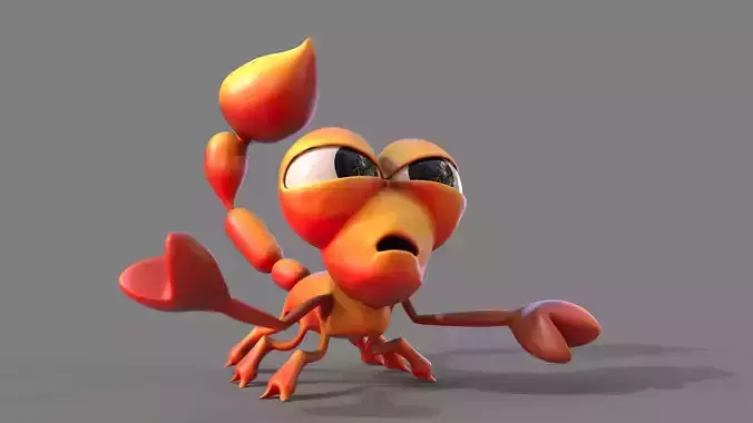 cartoon scorpion