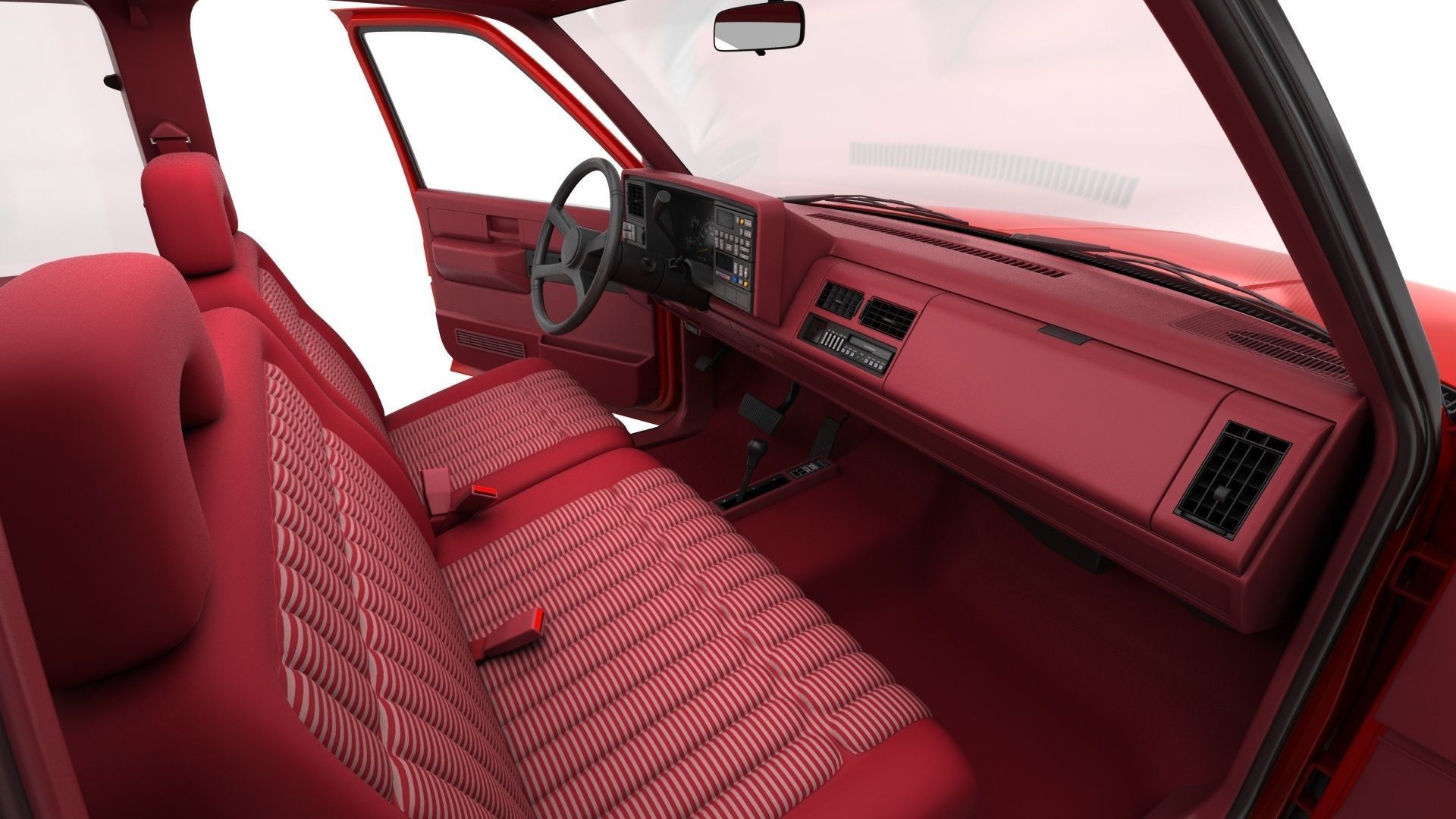 GENERIC PICKUP TRUCK 25 3D model_19