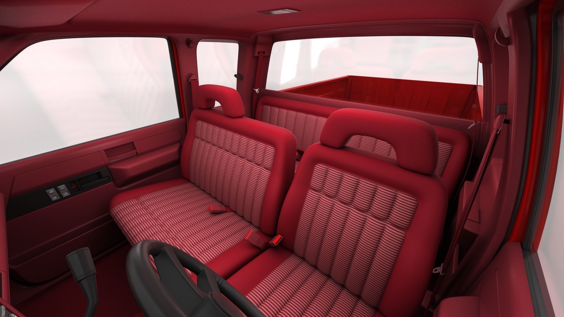 GENERIC PICKUP TRUCK 25 3D model_26