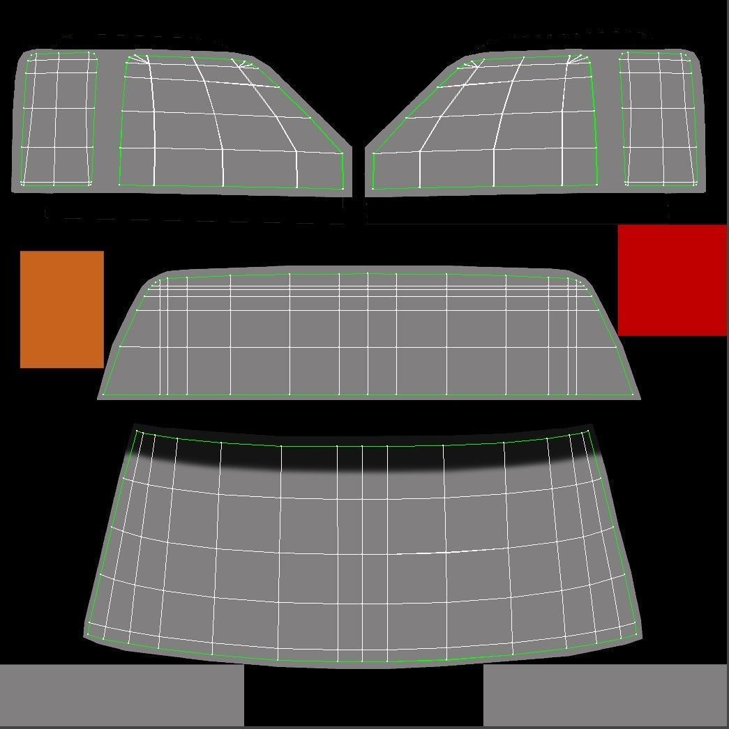 GENERIC PICKUP TRUCK 25 3D model_35