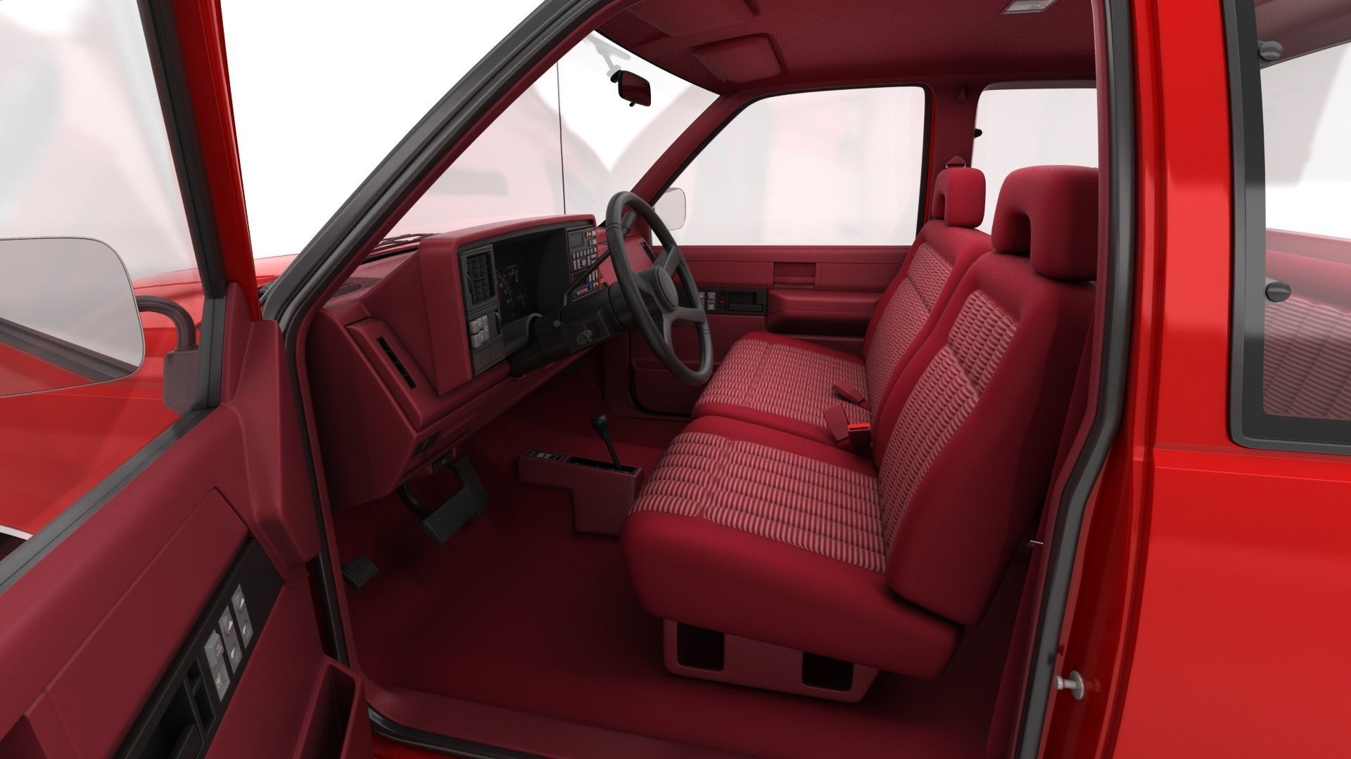 GENERIC PICKUP TRUCK 25 3D model_18