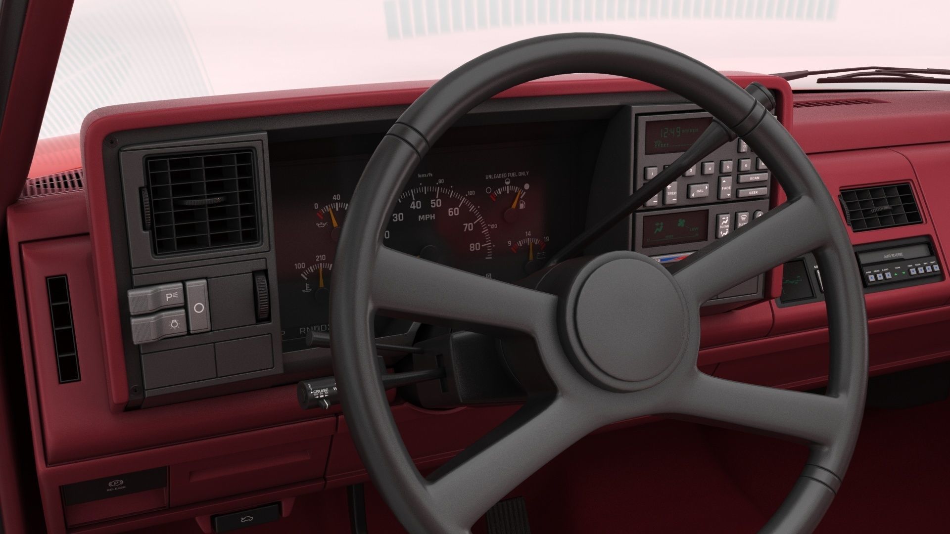 GENERIC PICKUP TRUCK 25 3D model_21