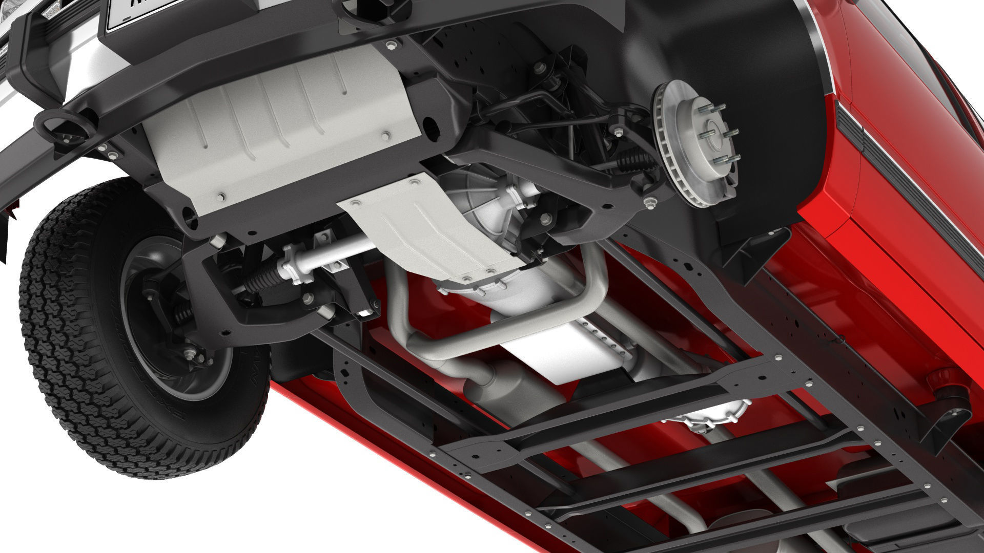 GENERIC PICKUP TRUCK 25 3D model_13