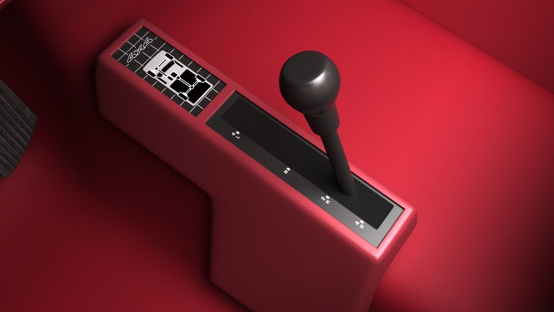 GENERIC PICKUP TRUCK 25 3D model_24