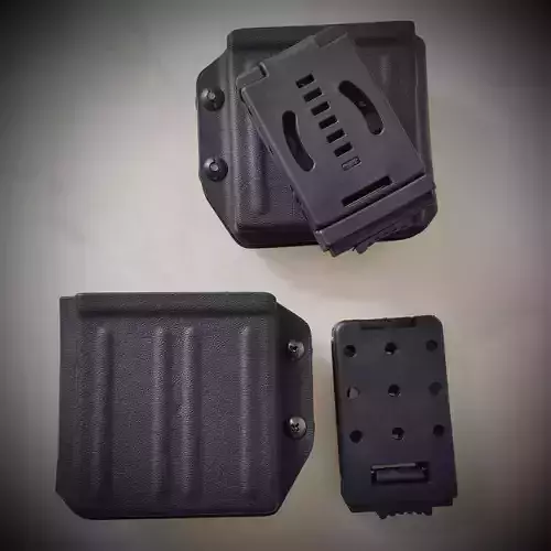 Saiga 12 magazine pouch mold 3D print model