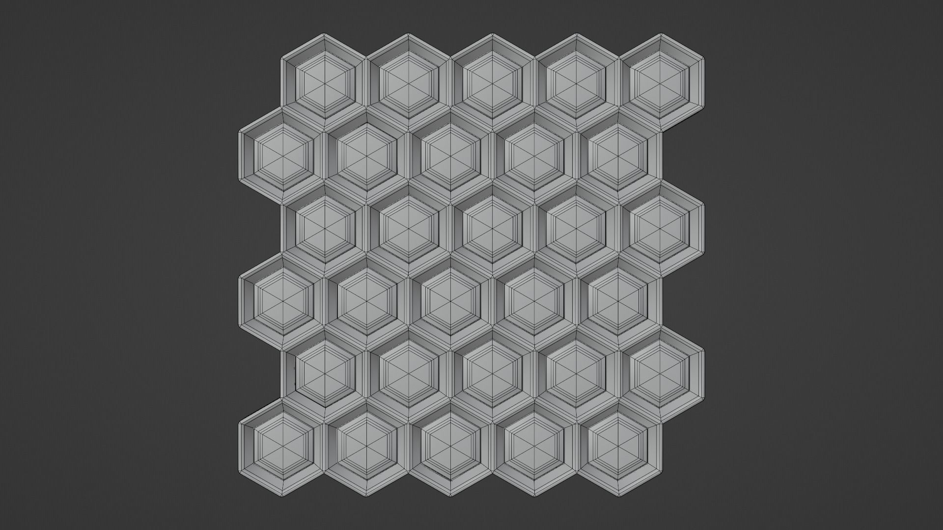 Honeycomb 3D model_8