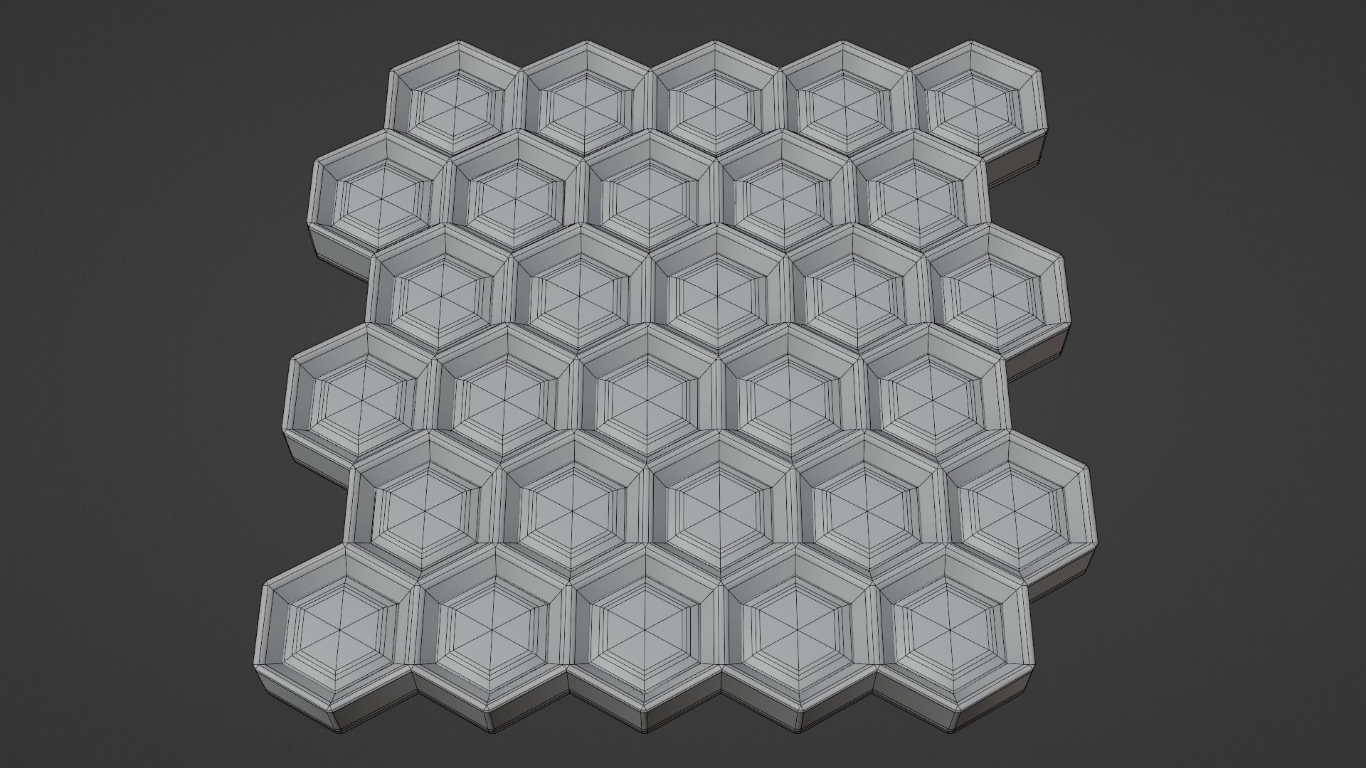 Honeycomb 3D model_10