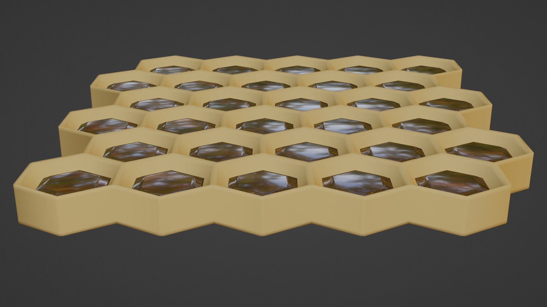 Honeycomb 3D model_5