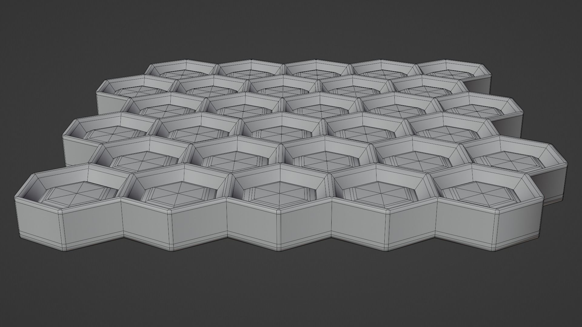 Honeycomb 3D model_12