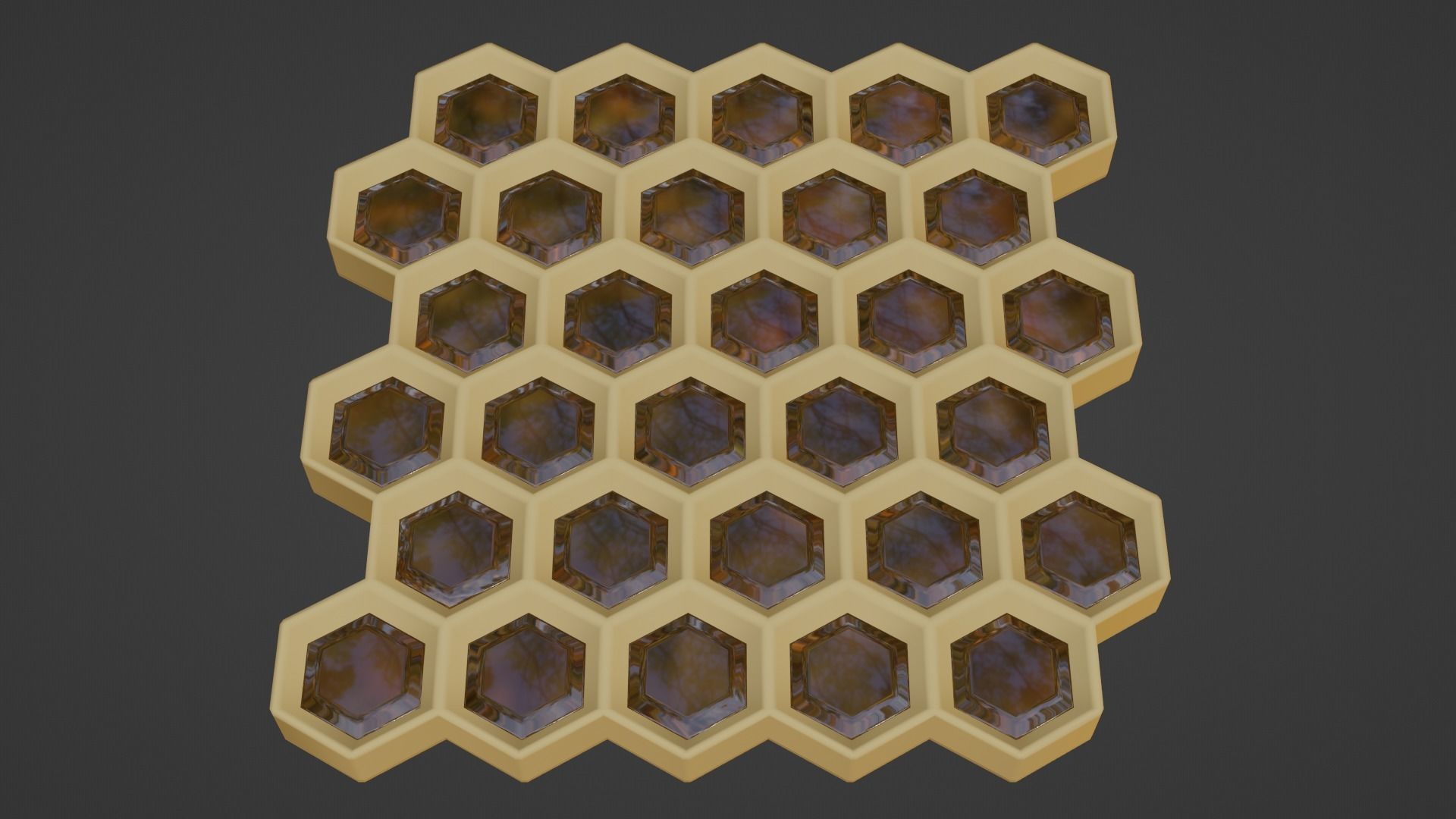 Honeycomb 3D model_3