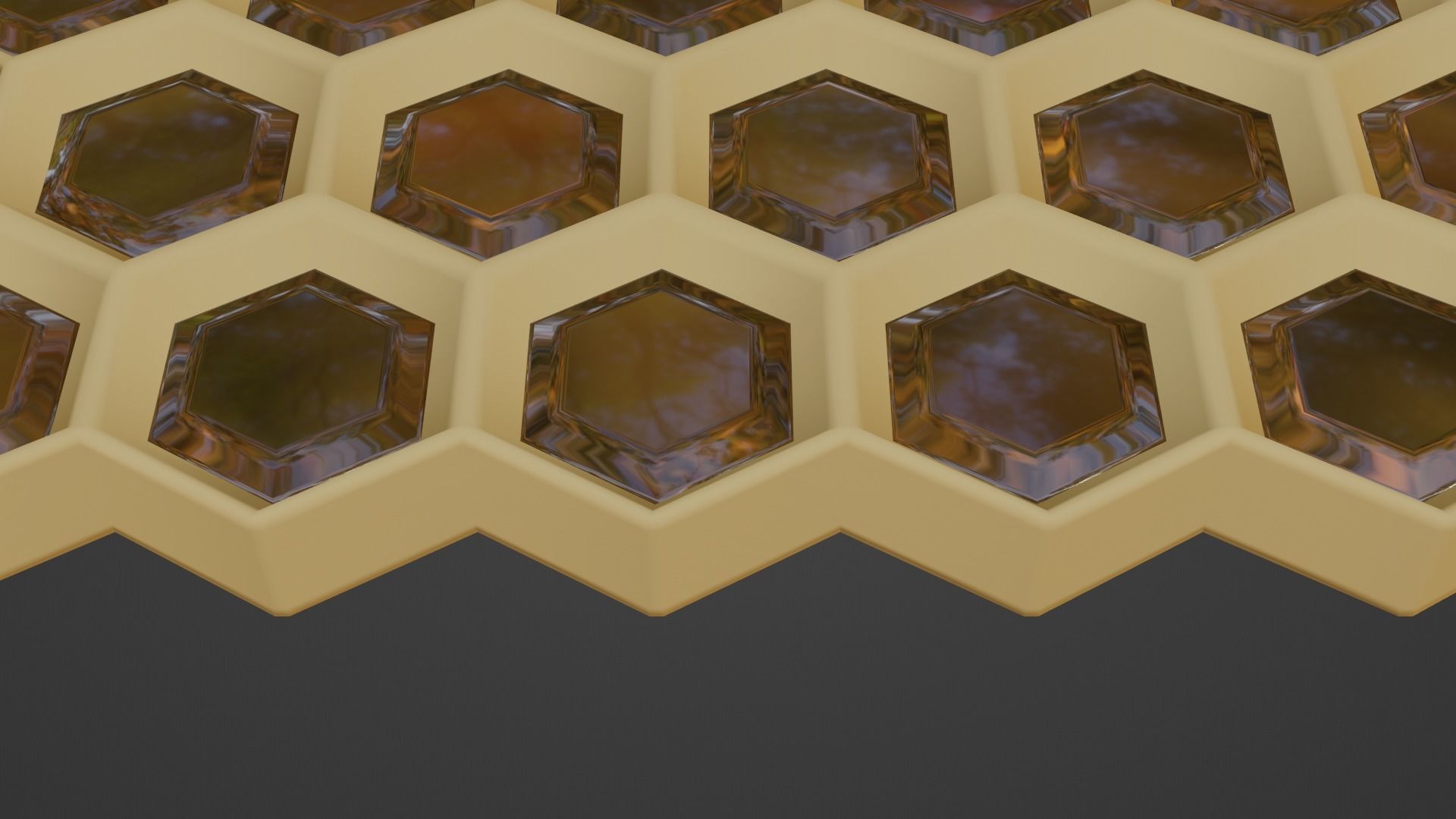 Honeycomb 3D model_6