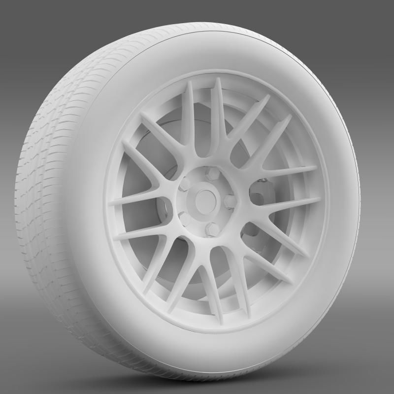 Chevrolet Camaro 2012 Hennesey wheel 3D model_10