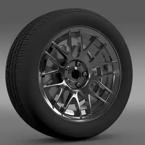 Chevrolet Camaro 2012 Hennesey wheel 3D model