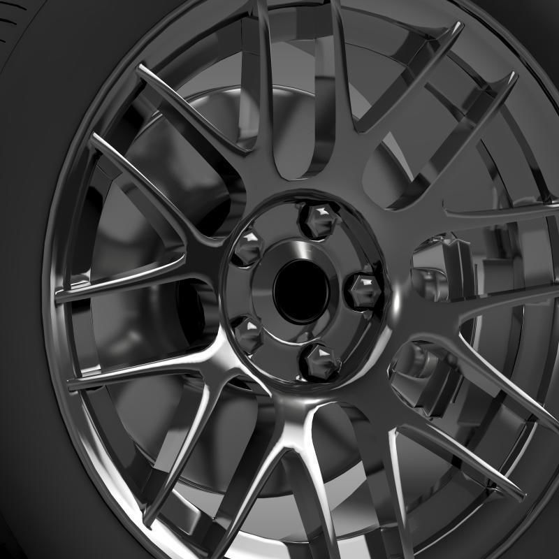 Chevrolet Camaro 2012 Hennesey wheel 3D model_7