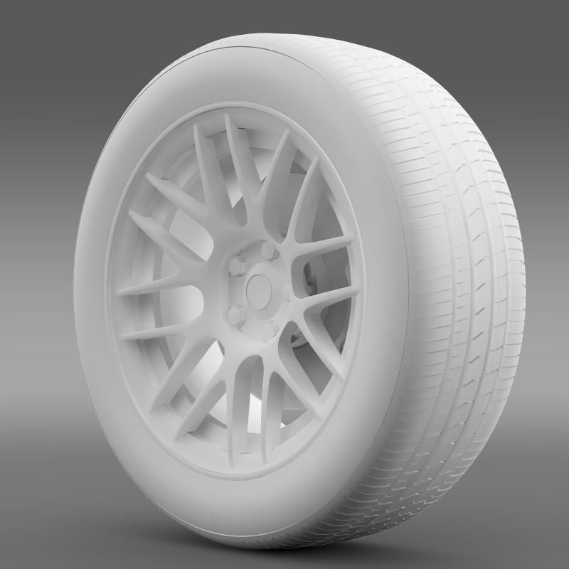 Chevrolet Camaro 2012 Hennesey wheel 3D model_11