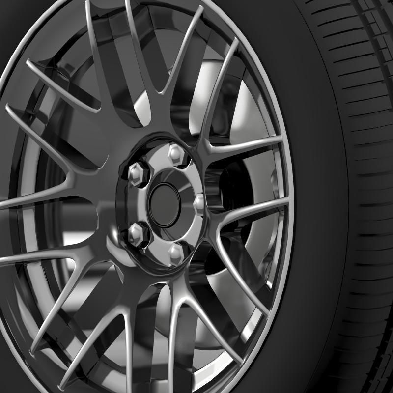 Chevrolet Camaro 2012 Hennesey wheel 3D model_8