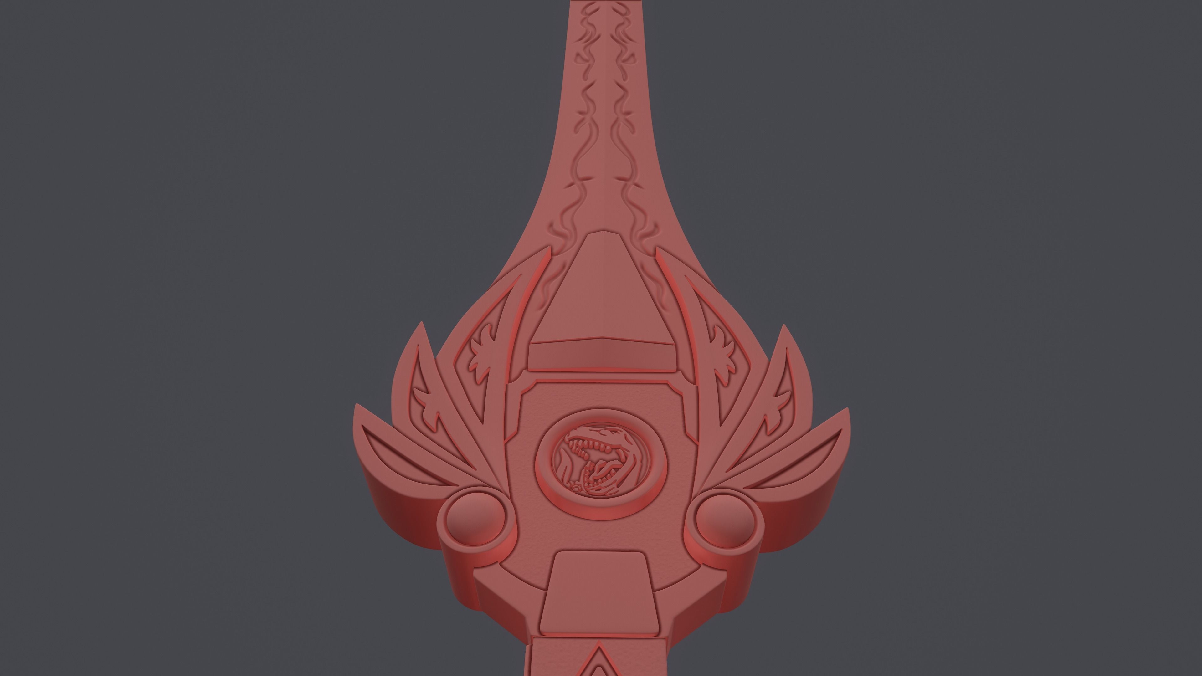 Power Rangers Legacy Red Ranger Sword 3D print model_2