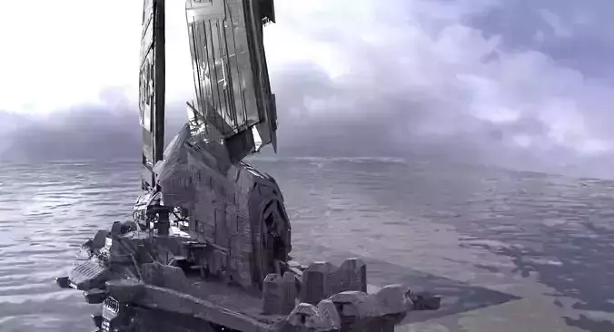 Halo Forerunner Inspired Tower 3 