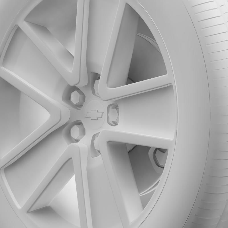 Chevrolet Camaro Convertible 2007 wheel 3D model_2