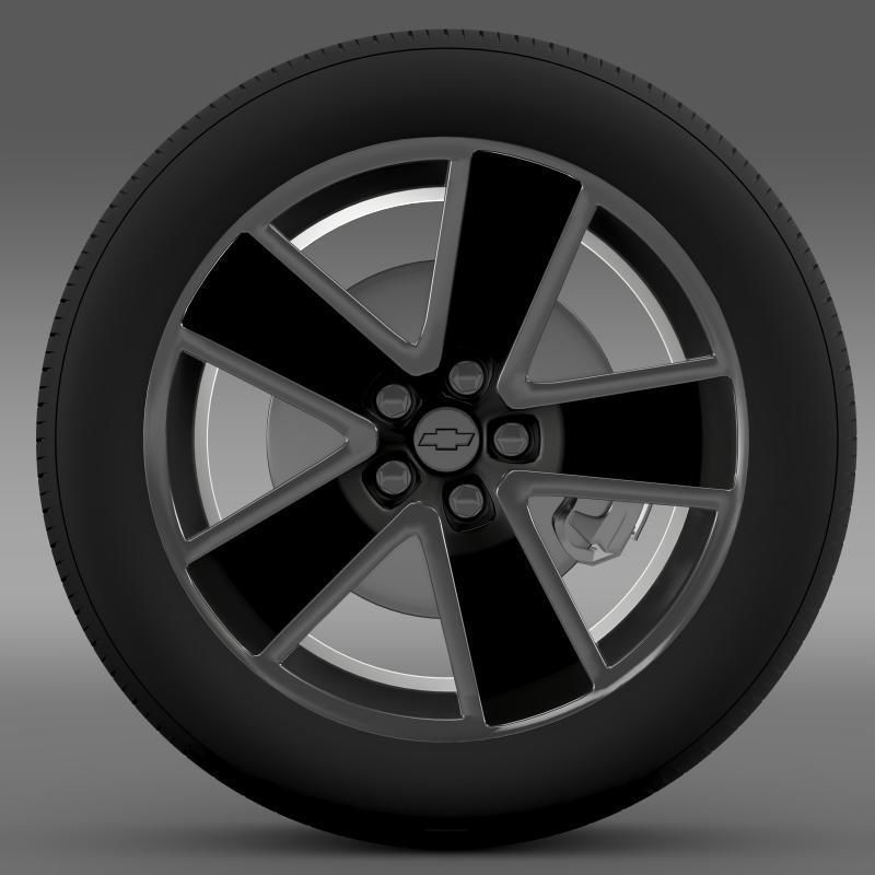 Chevrolet Camaro Convertible 2007 wheel 3D model_6