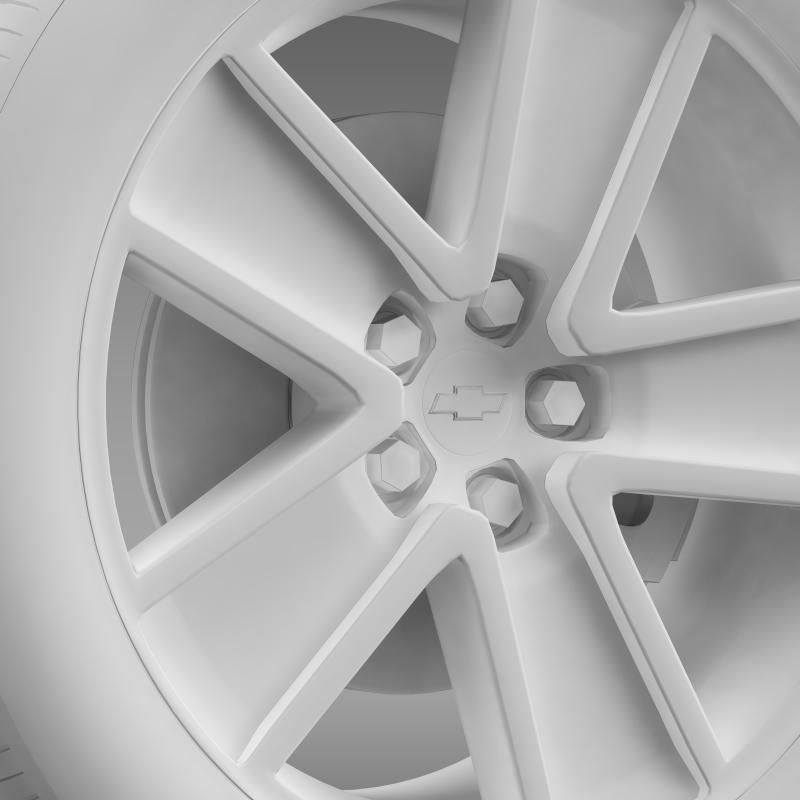 Chevrolet Camaro Convertible 2007 wheel 3D model_1