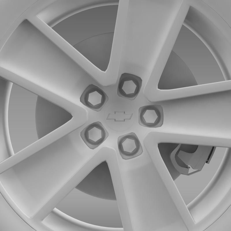 Chevrolet Camaro Convertible 2007 wheel 3D model_3
