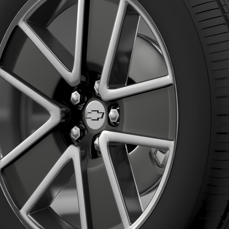 Chevrolet Camaro Convertible 2007 wheel 3D model_8