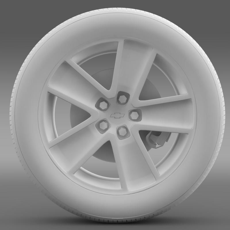 Chevrolet Camaro Convertible 2007 wheel 3D model_12