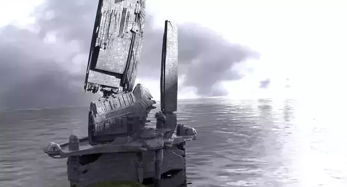 Halo Forerunner Inspired Tower 4 