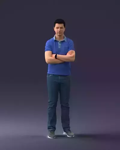 000062 Man in Casual Clothes 0506