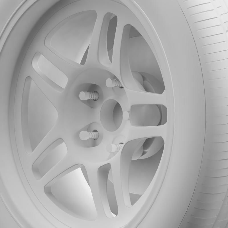 Chevrolet Camaro GS Racecar 2008 wheel 3D model_2