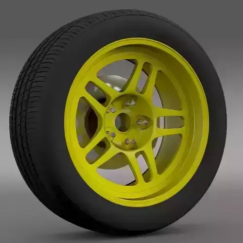 Chevrolet Camaro GS Racecar 2008 wheel