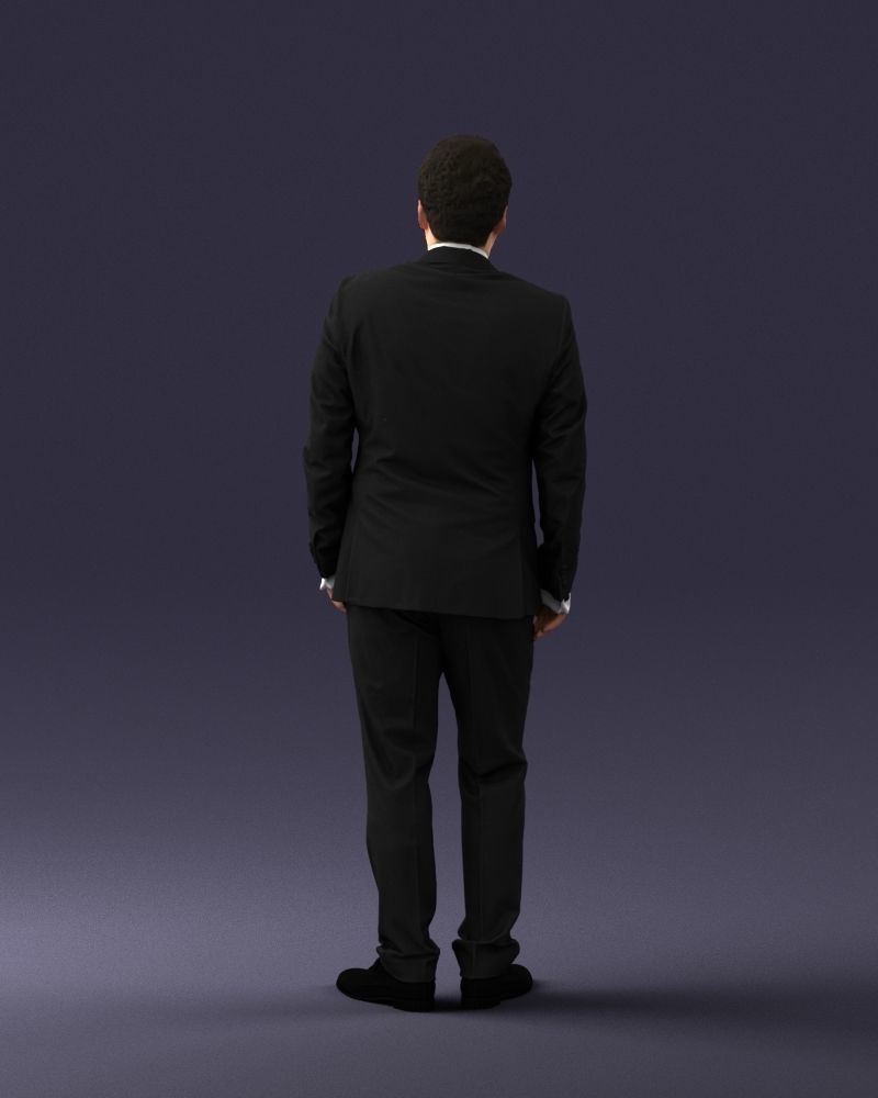 000059 Waiter man 0414 3dp 3D print model_18