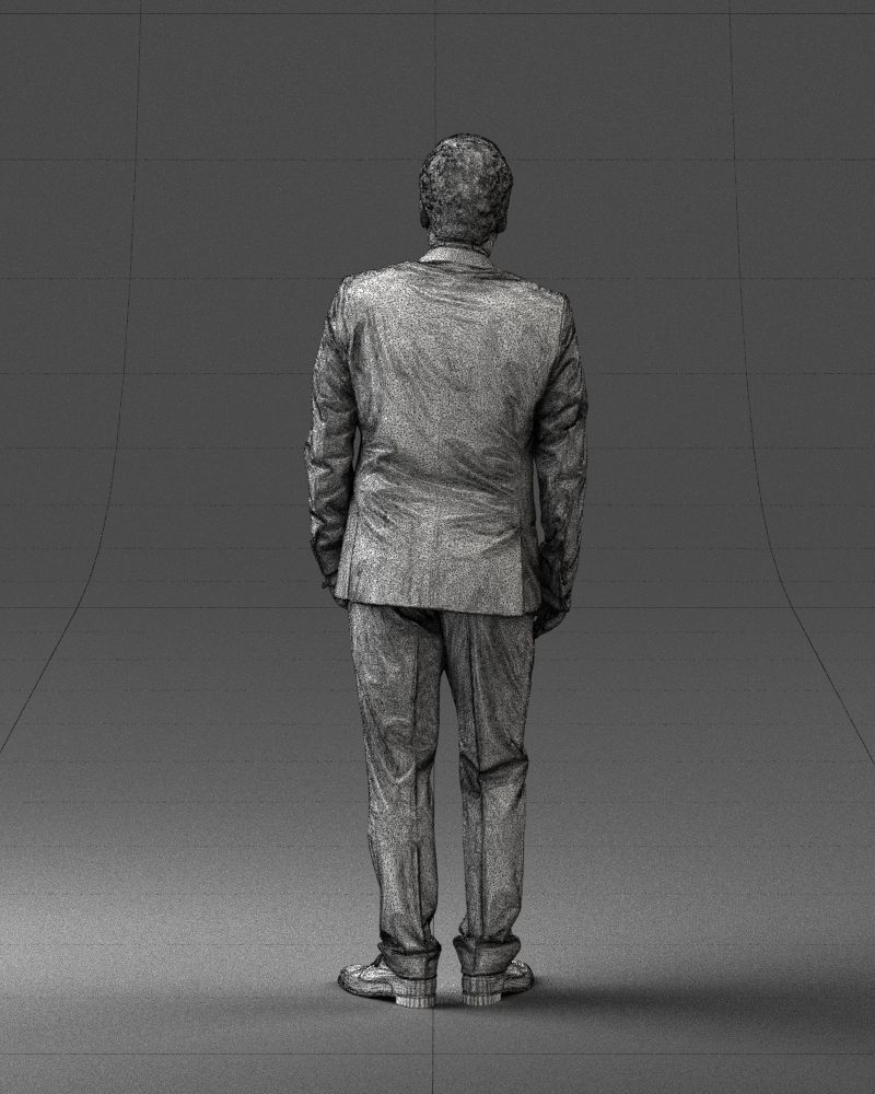 000059 Waiter man 0414 3dp 3D print model_20