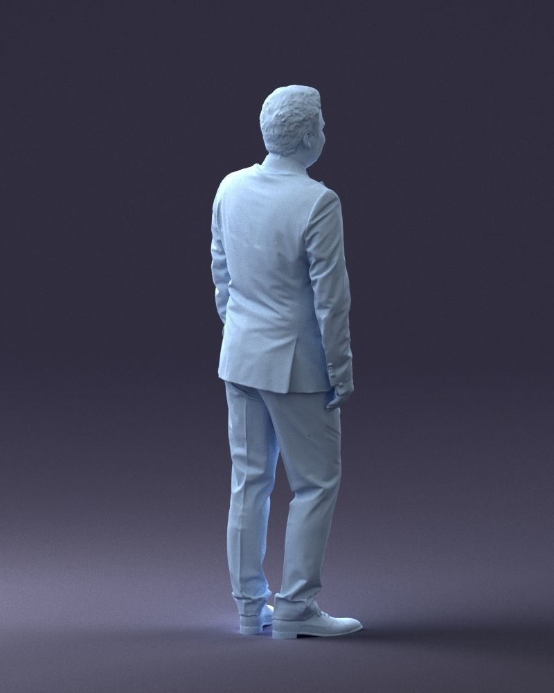 000059 Waiter man 0414 3dp 3D print model_16