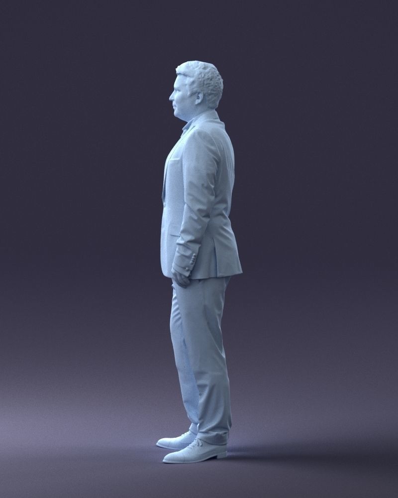 000059 Waiter man 0414 3dp 3D print model_25