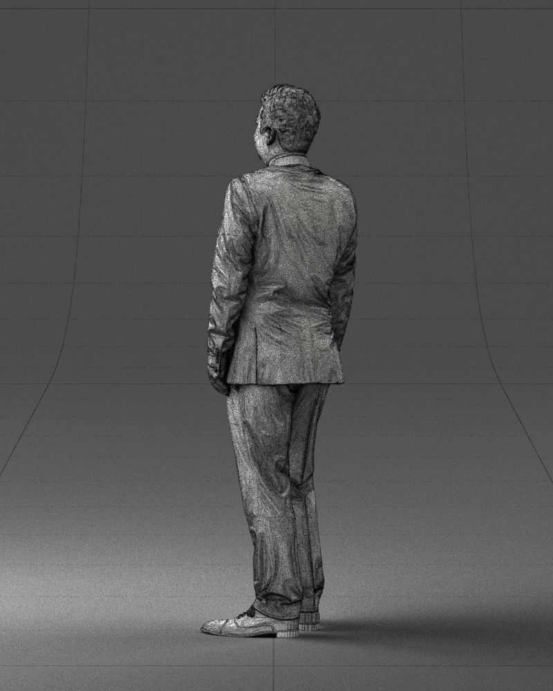 000059 Waiter man 0414 3dp 3D print model_23