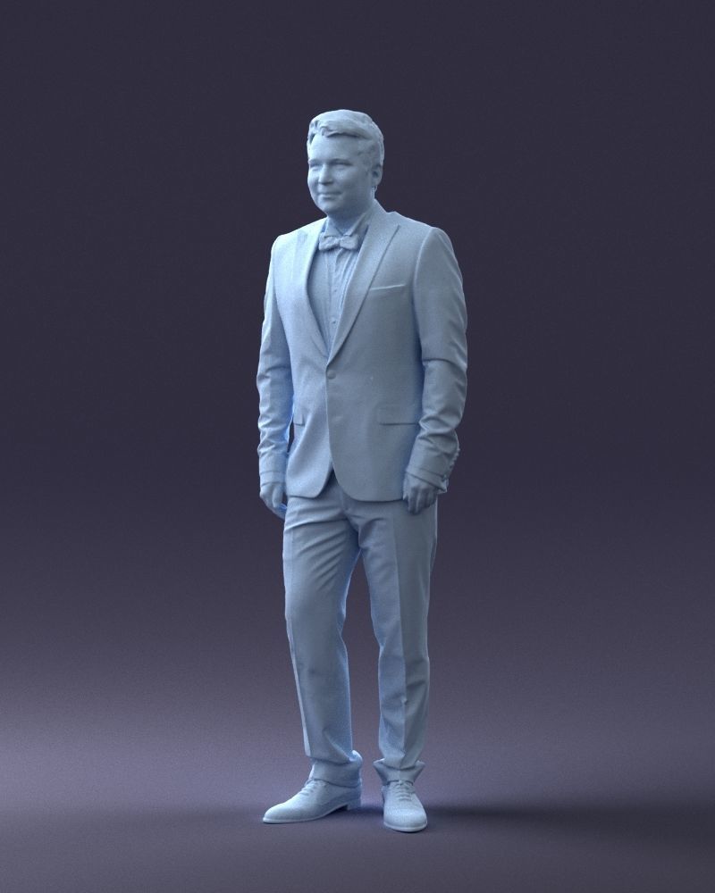 000059 Waiter man 0414 3dp 3D print model_31