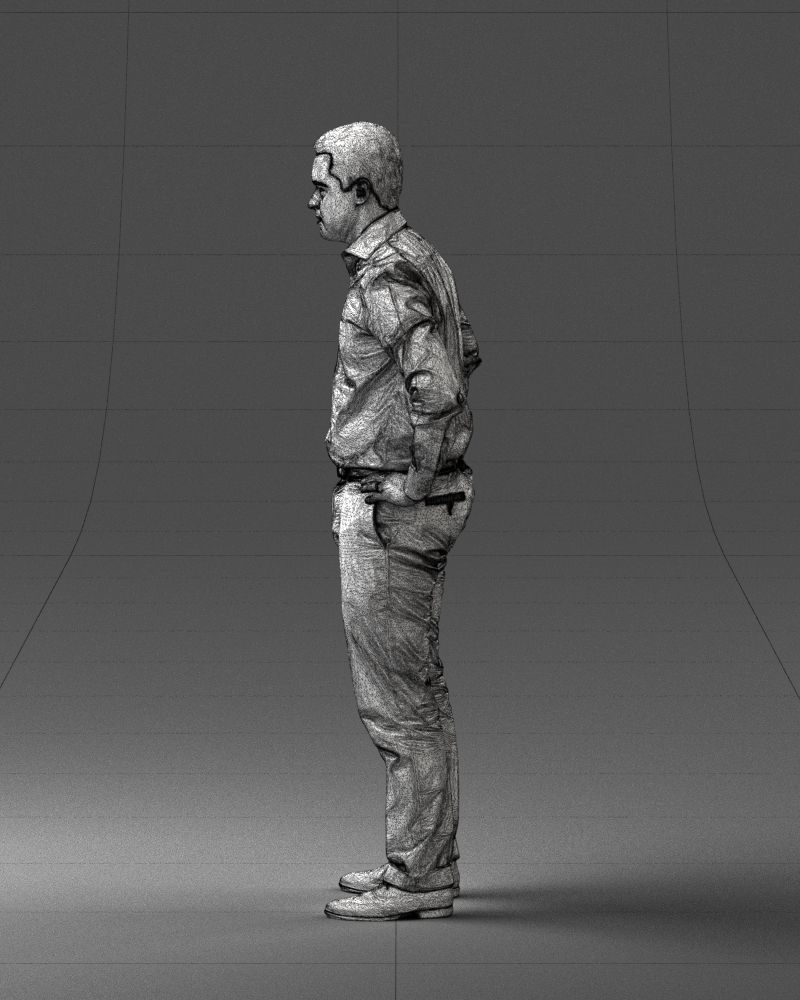 000348 Business Casual Man 3dp 3D print model_27