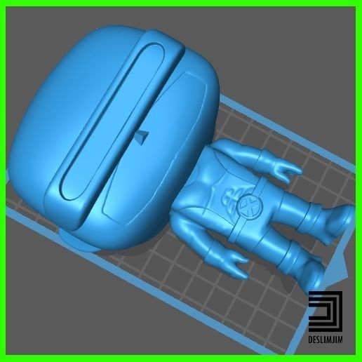 CYCLOPS CLASSIC MARVEL X MEN FUNKO POP 3D print model_2